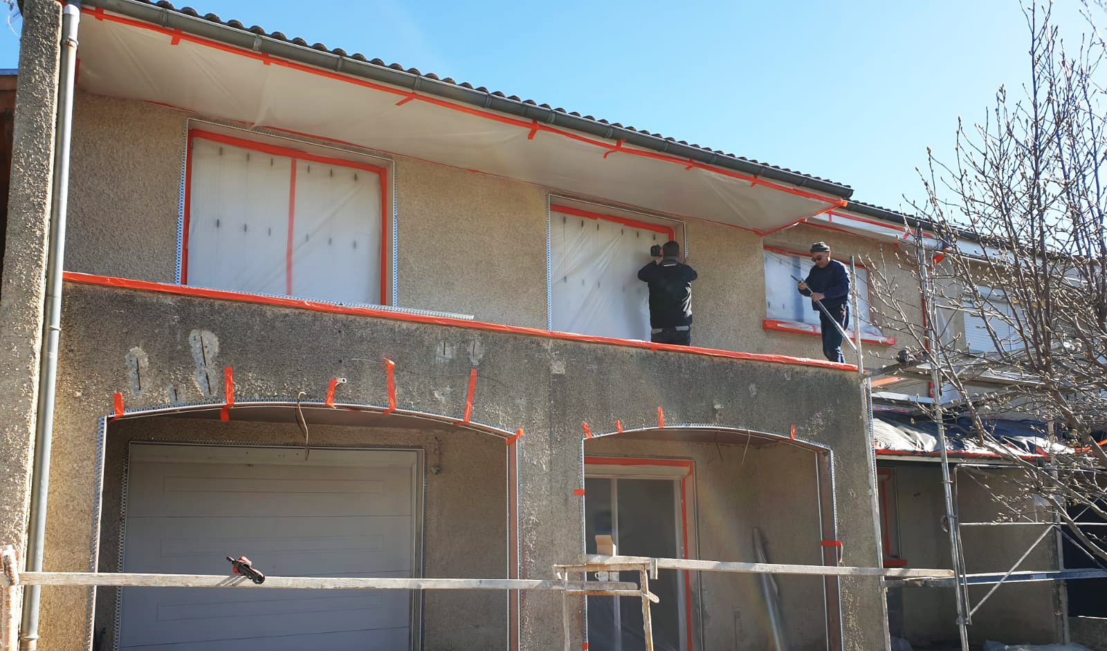 renovation-façade-maison rénovation et entretien façade - site WJ Rénovation