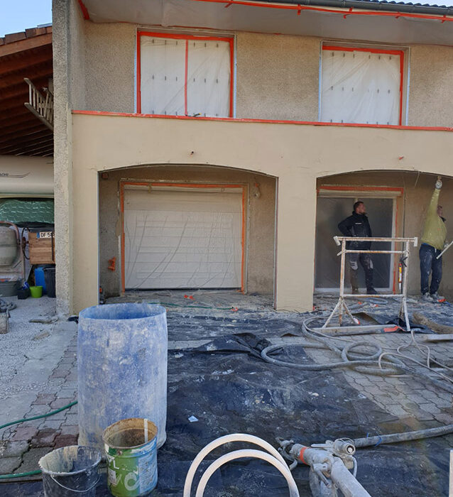 restauration façade - nos réalisations - société WJ Rénovation