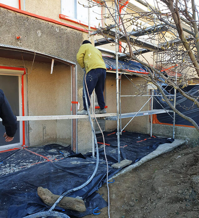 restauration façade - nos réalisations - société WJ Rénovation